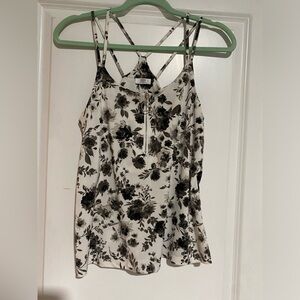 Tank top rose blouse